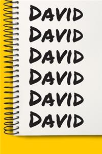 Name David A beautiful personalized
