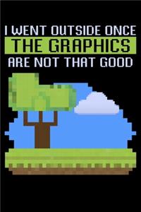 I Went Outside Once The Graphics Are Not That Good