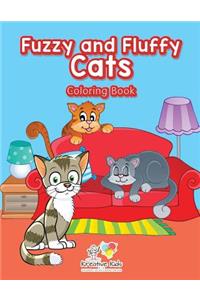 Fuzzy and Fluffy Cats Coloring Book