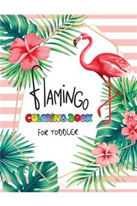 Flamingo Coloring Book For Toddler