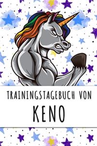 Trainingstagebuch von Keno