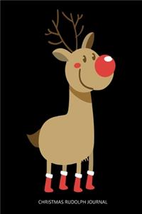 Christmas Rudolph Journal