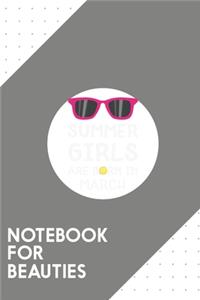 Notebook for Beauties