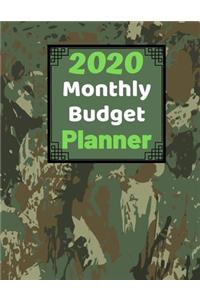 Monthly Budget Planner 2020