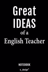 Notebook for English Teachers / English Teacher