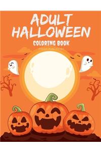 Adult Halloween Coloring Book