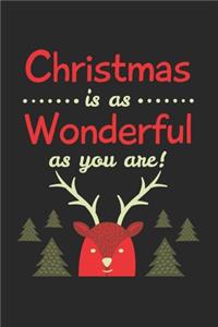Christmas as wonderful as you