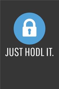 Just Hodl It Chainlink Notebook