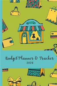 Budget Planner & Tracker: Budget planner with category and spending tracker, expenses records, goal setting management. Monthly overviews with weekly spending tracking pages.