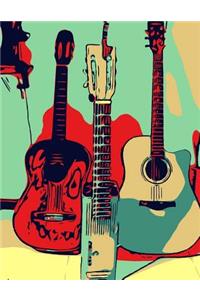 Blank Guitar Sheet Music - 200 Pages