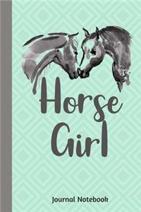 Horse Girl Journal Notebook