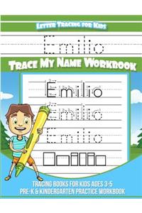 Emilio Letter Tracing for Kids Trace my Name Workbook