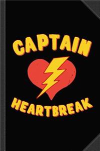 Captain Heartbreak Journal Notebook