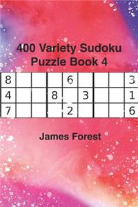 400 Variety Sudoku Puzzle Book 4