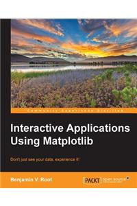 Interactive Applications using Matplotlib