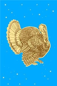 Vintage Turkey Thankgiving Journal Notebook