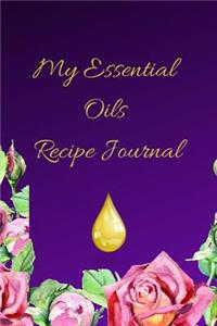 My Essential Oils Recipe Journal