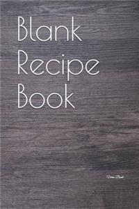Blank Recipe Book