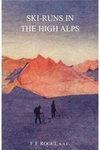 Ski-runs in the High Alps