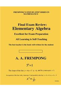 Final Exam Review