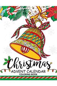 Christmas Advent Calendar Coloring Book.