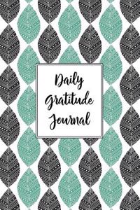 Gratitude Journal Abstract Leaves Pattern 4
