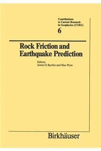 Rock Friction and Earthquake Prediction