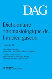 Dictionnaire onomasiologique de l'ancien gascon (DAG)