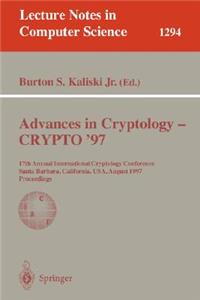 Advances in Cryptology - Crypto '97