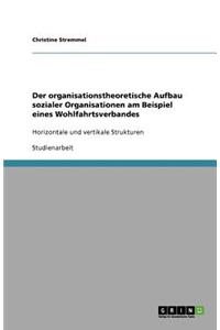 Der organisationstheoretische Aufbau sozialer Organisationen am Beispiel eines Wohlfahrtsverbandes