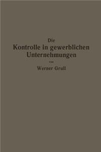 Die Kontrolle in Gewerblichen Unternehmungen