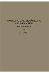 Nahrung und Ernährung des Menschen