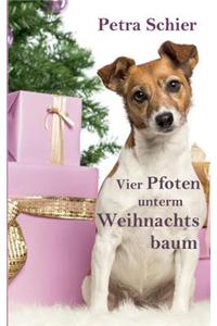 Vier Pfoten unterm Weihnachtsbaum