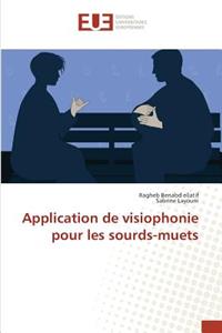 Application de Visiophonie Pour Les Sourds-Muets