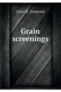 Grain Screenings