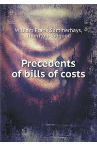 Precedents of Bills of Costs