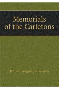 Memorials of the Carletons