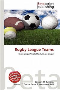 Rugby League Teams