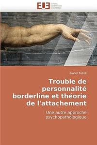 Trouble de Personnalité Borderline Et Théorie de l'Attachement