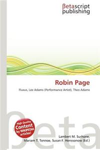 Robin Page