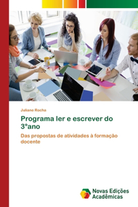 Programa ler e escrever do 3°ano