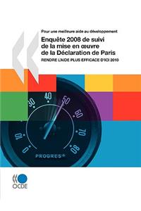 Pour une meilleure aide au développement Enquête 2008 de suivi de la mise en oeuvre de la Déclaration de Paris