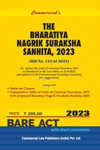 Bharatiya Nagrik Suraksha Sanhita, 2023