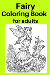 Fairy Coloring Book for adults