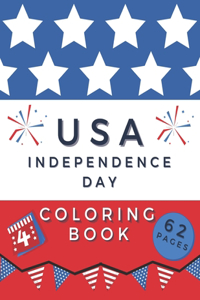 USA Independence Day Coloring Book