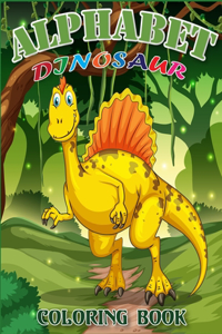 Alphabet Dinosaur Coloring Book