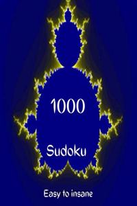 1000 Sudoku easy to insane