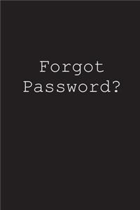 Forgot Password?