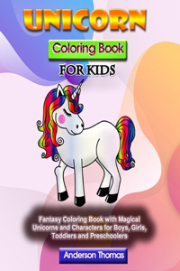 Unicorn Coloring Book for Kids