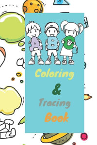 ABC Coloring & Tracing Book